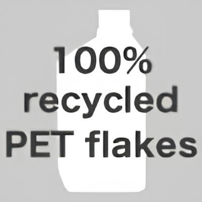 Container-Bottle Production with Only Recycled PET Flakes