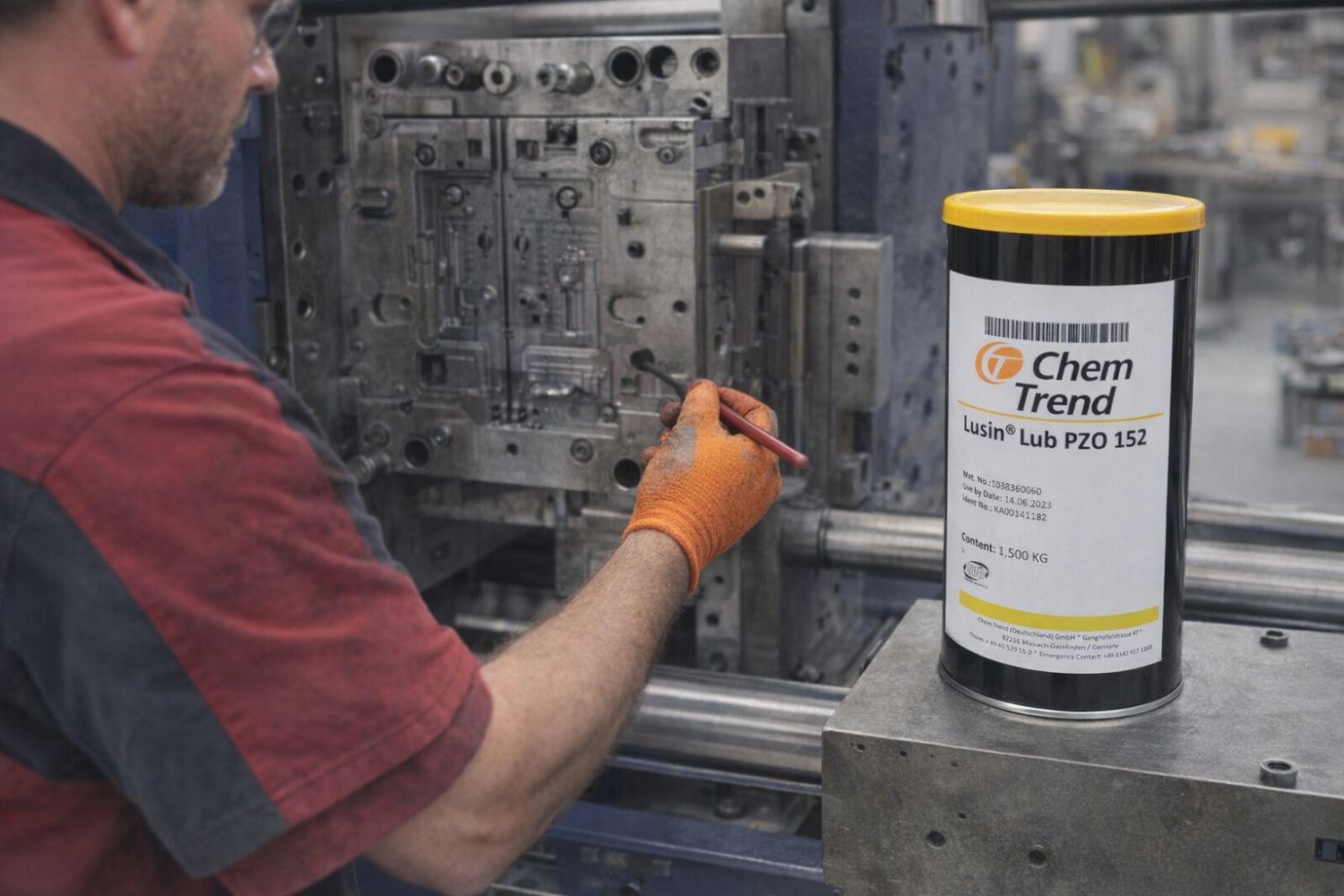 LUSIN� LUB PZO 152 - High Performance Industrial Mold and Mechanical Parts Lubricant