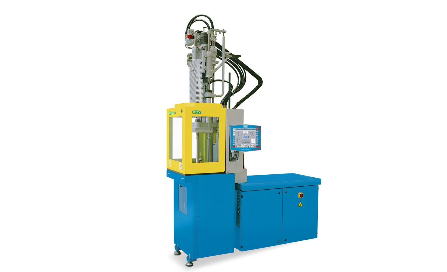 BOY 35 E VV Enjeksiyon Makinesi Insert Kal�plama ve Overmolding Uygulamalar� ��in Sabit Alt Plakal�, Y�ksek H�zl� ve �ok Y�nl� �retim Platformu