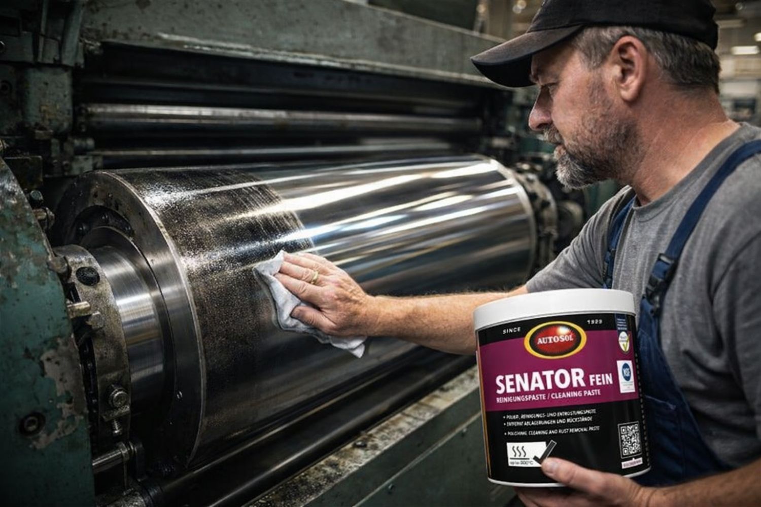 Autosol Senator Fein - Metal Y�zey Temizlik Pastas� 1kg