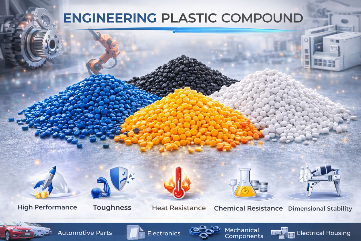 M�hendislik Plastik Compoundu ve Gran�l Sistemi