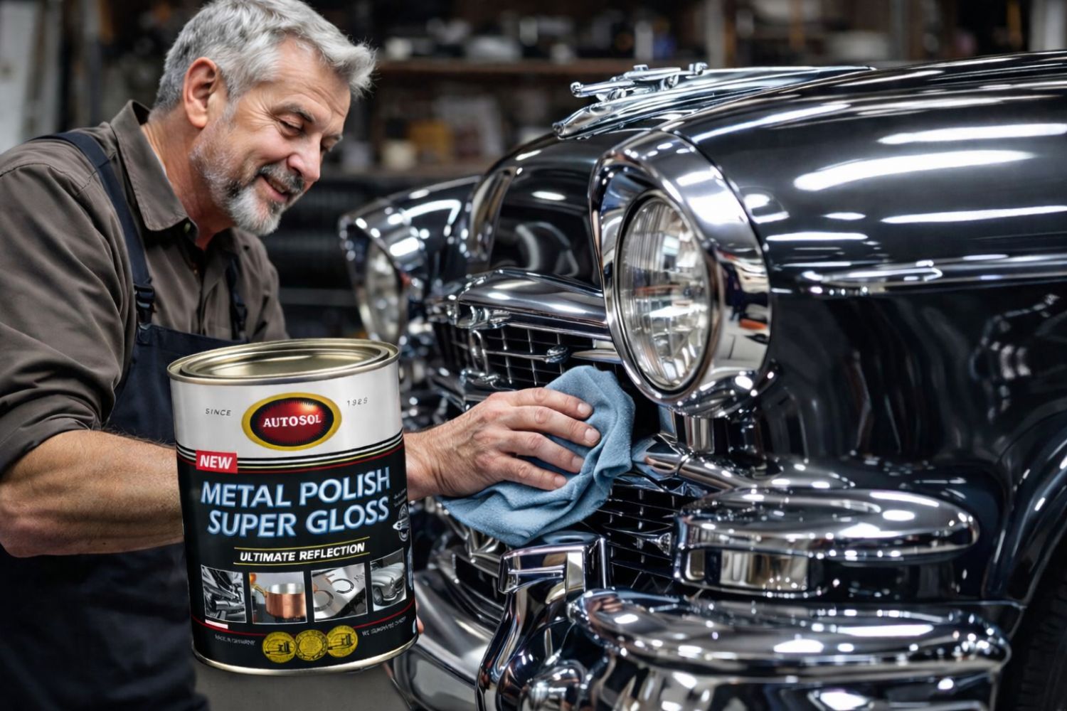 Autosol Metal Polish Super Gloss Ultimate Reflection � Superior Shine and Surface Protection