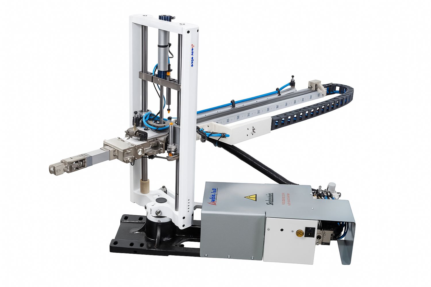 Alfa Robot Phoenix Series Swing Arm Robot | Injection Molding and Parts Handling Robot