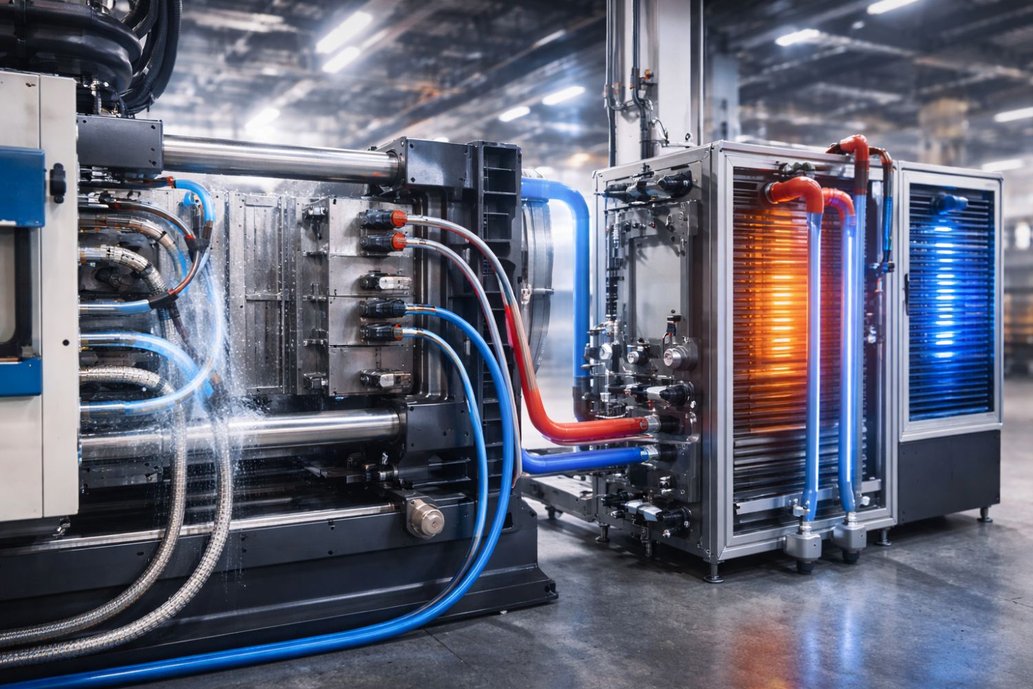 Cooling and Heating During Plastics Processing