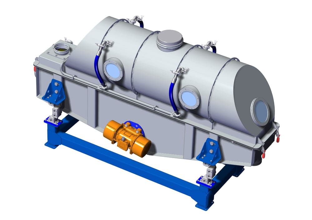 Vibrowest LF Fluidized Bed Dryers | Fluidized Bed Drying Systems