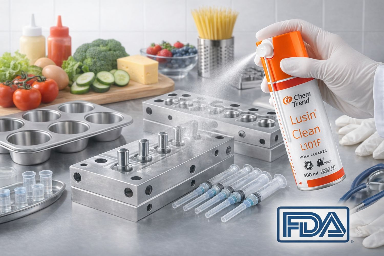 LUSIN CLEAN L 101 F - Organik Bazl� Y�ksek Performansl� Kal�p Temizleyici