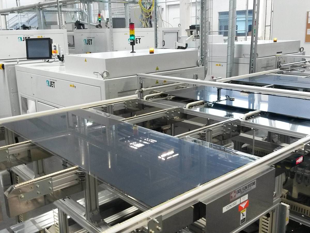 CIGS Module Production with MPCT Integrated High Speed Production Tool