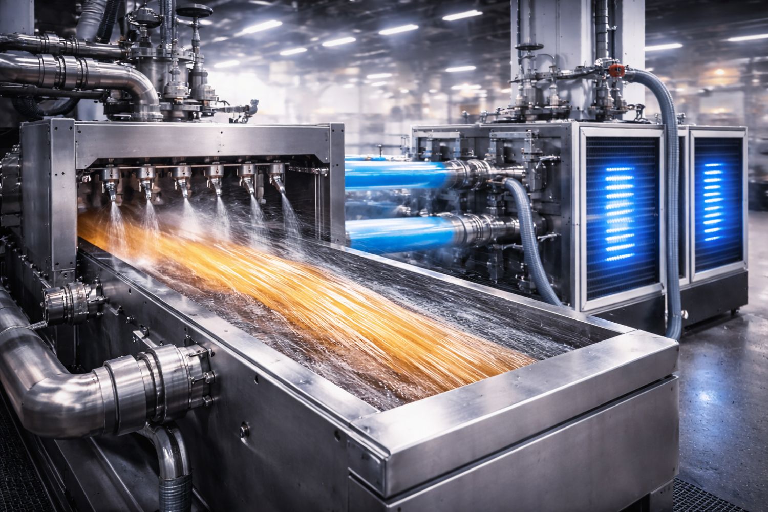 Precision Cooling in Polymer Production