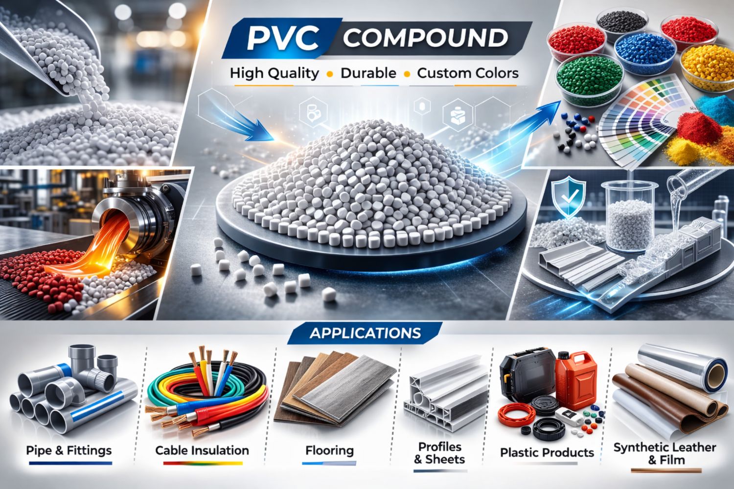 PVC Compoundu �retim Sistemi