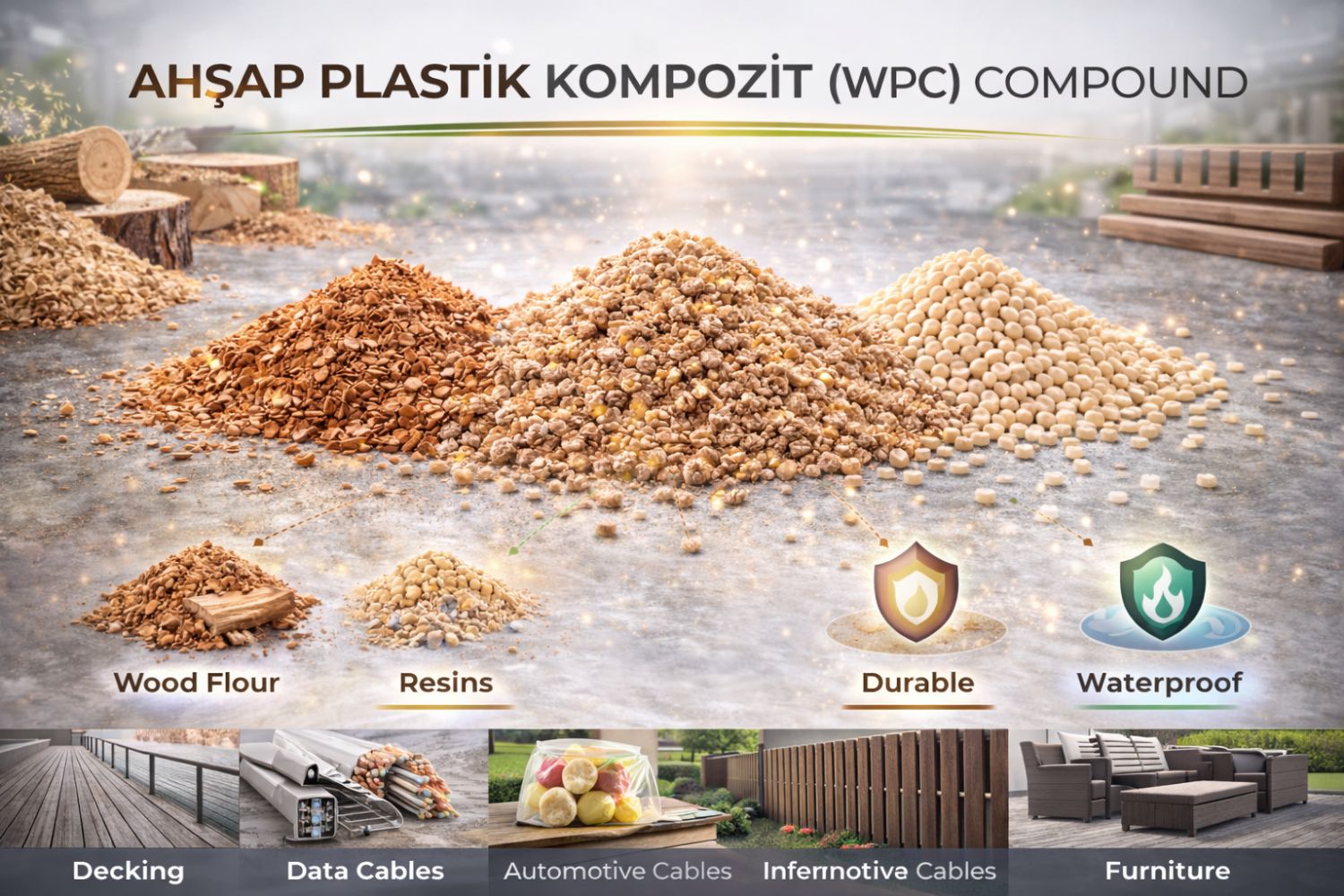 Ah�ap Plastik Kompozit (WPC) Kompaunlama ve Ekstr�zyon Sistemleri